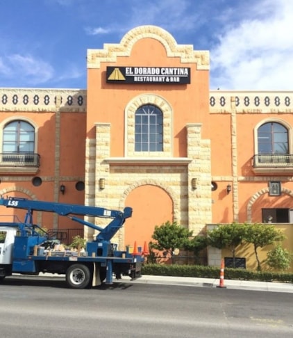 El Dorado Cantina Lightbox Sign